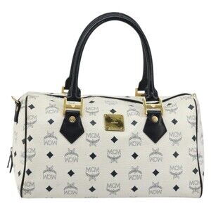MCM Visetos logogramme Leather